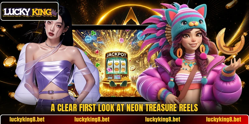 A clear first look at Neon Treasure Reels A clear first look at Neon Treasure Reels