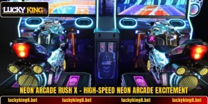 Neon Arcade Rush X – High-Speed Neon Arcade Excitement