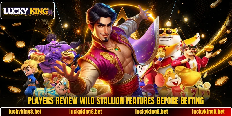 Players review Wild Stallion features before betting