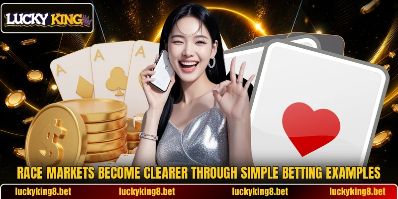 Race markets become clearer through simple betting examples Race markets become clearer through simple betting examples