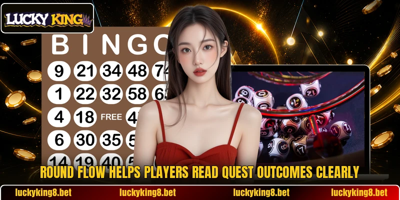 Round flow helps players read quest outcomes clearly